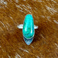 Chrysocolla Arrow Accent Stamped Ring