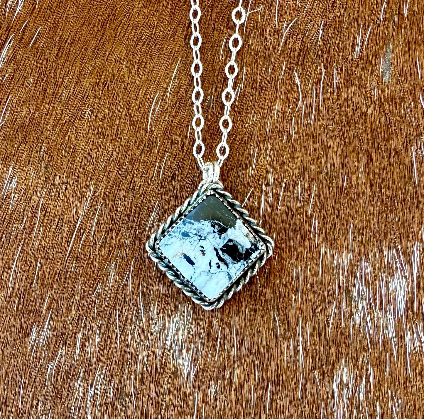 White Buffalo Necklace