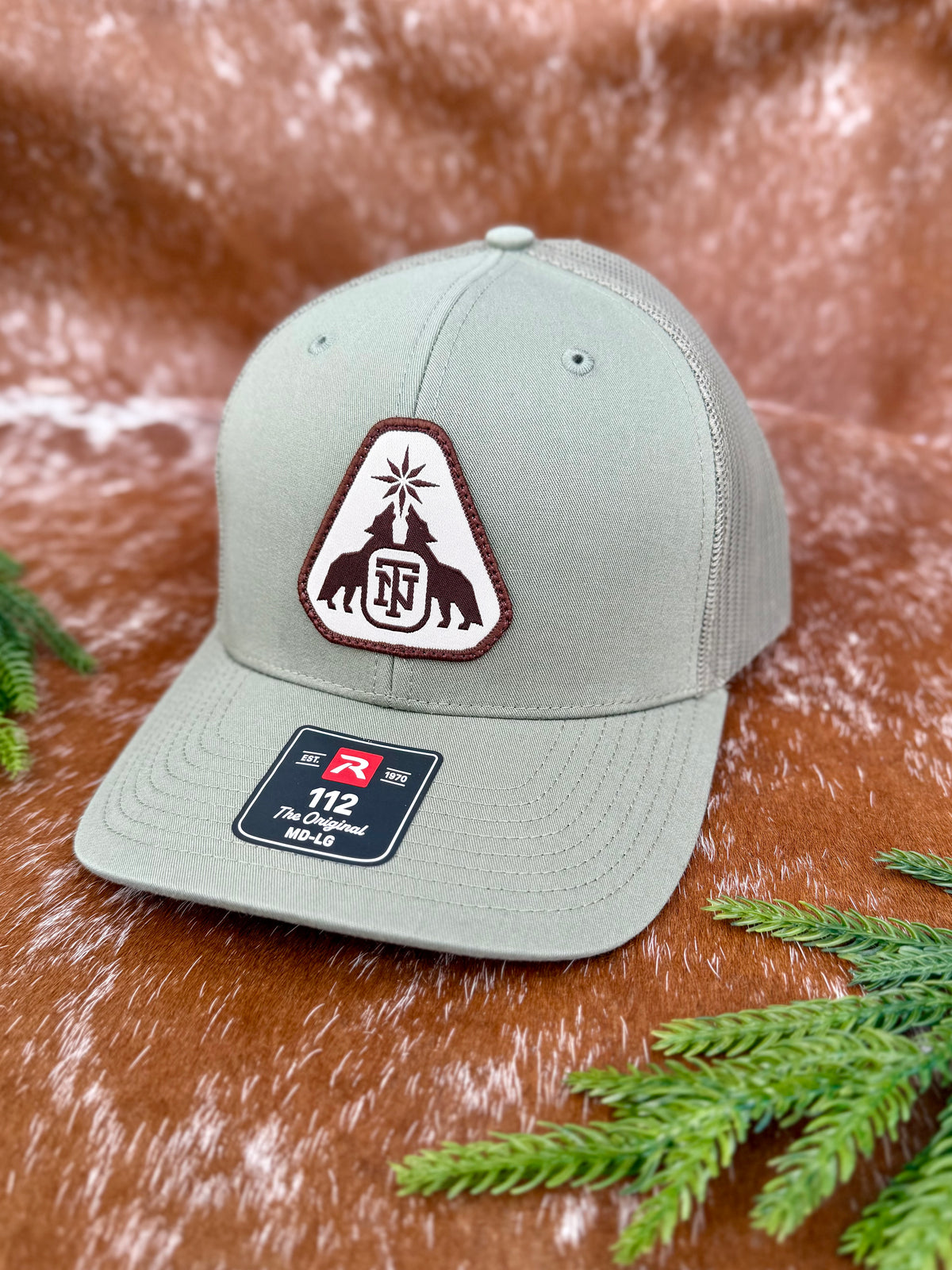 True North Silver & Stone logo hat