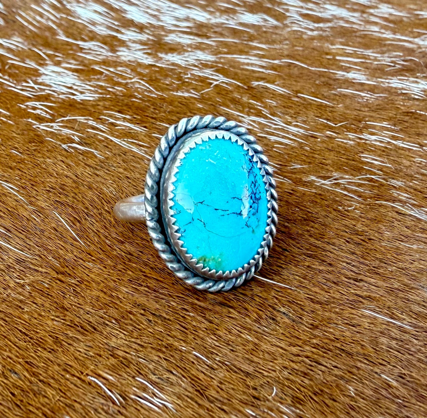 Kingman Turquoise Ring