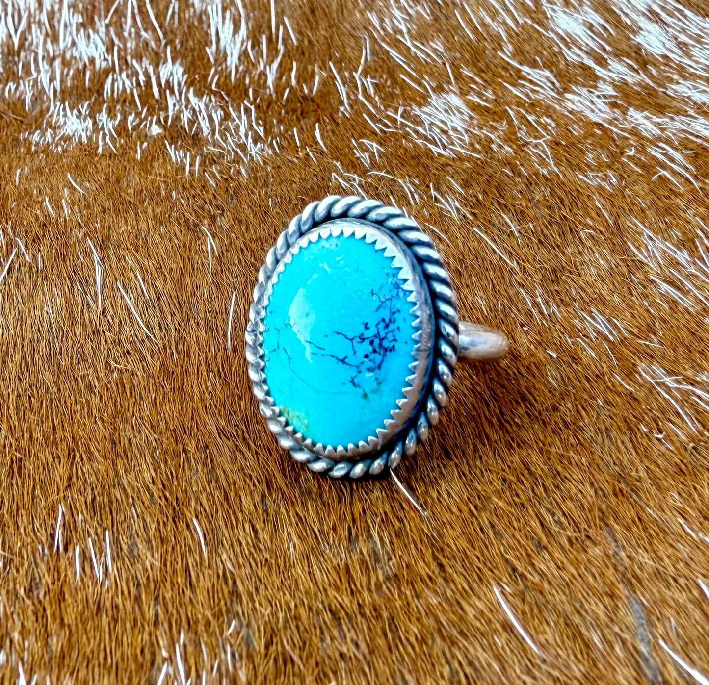 Kingman Turquoise Ring