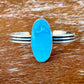 Kingman Turquoise cuff bracelet
