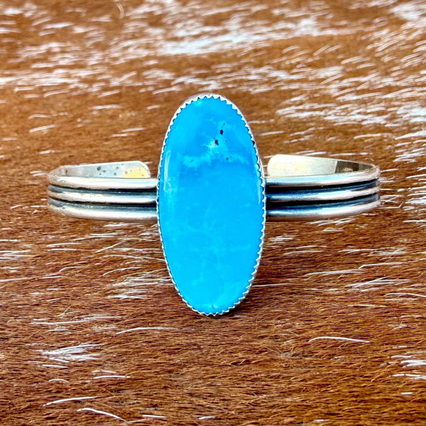 Kingman Turquoise cuff bracelet