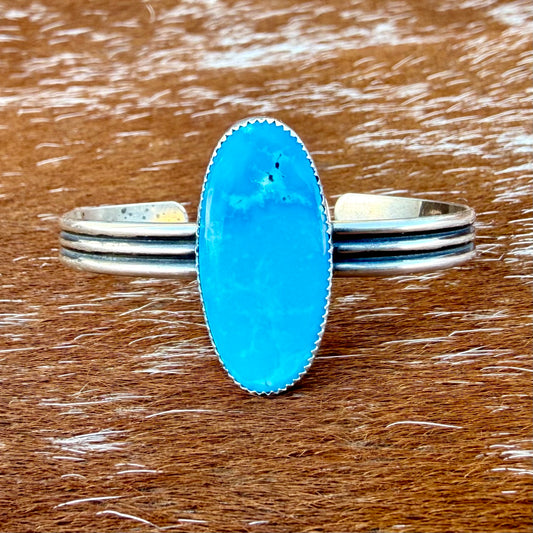 Kingman Turquoise cuff bracelet