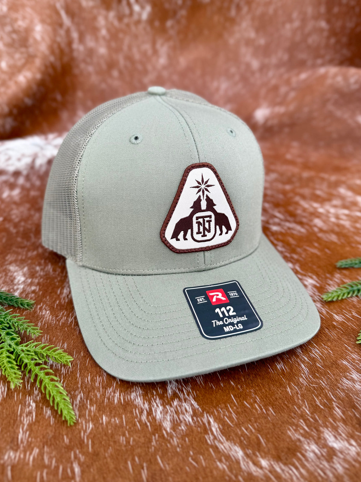 True North Silver & Stone logo hat