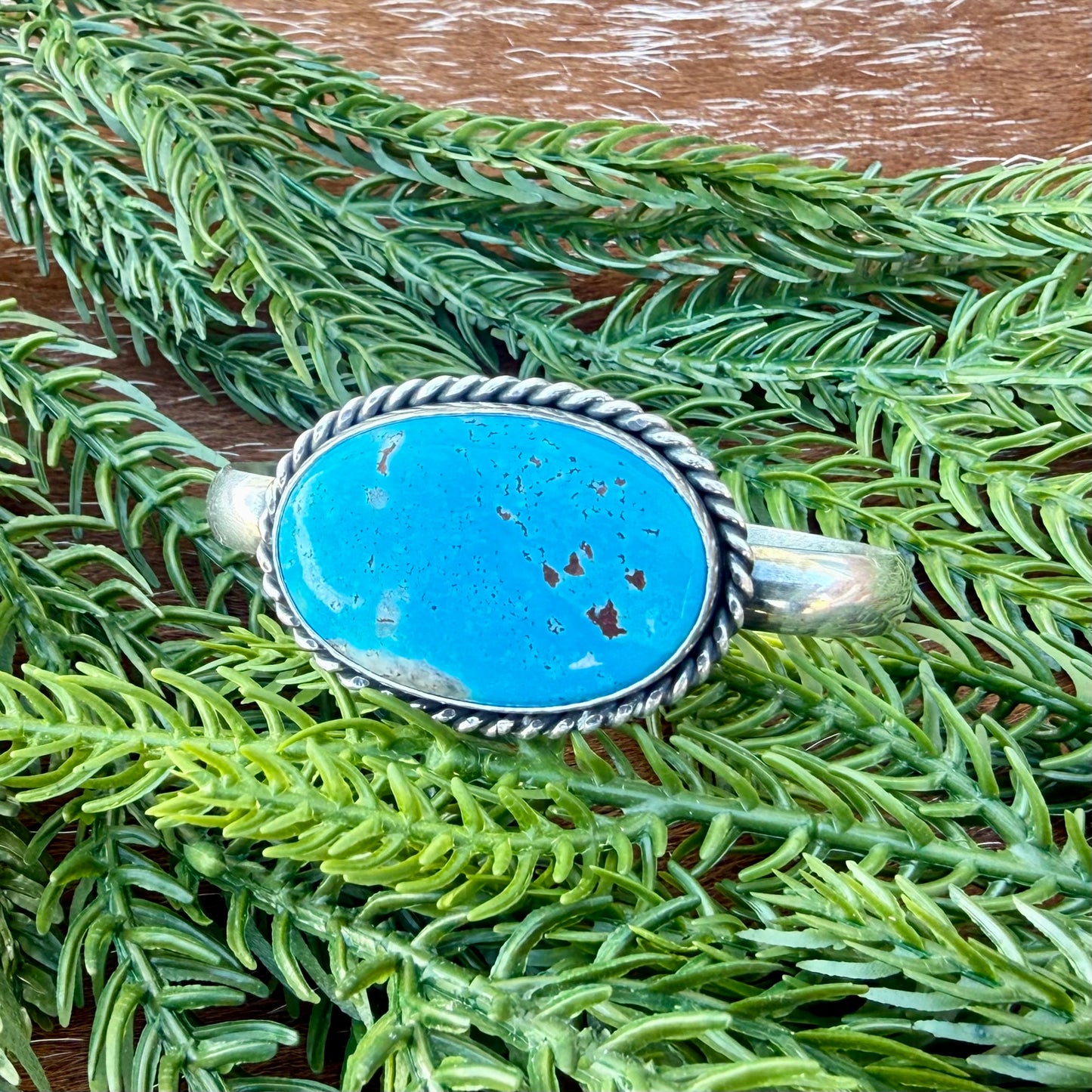 Kingman Turquoise cuff bracelet