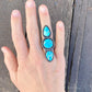 Blue Ridge Turquoise Triple Stone Ring