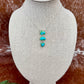 Sonoran Gold triple stone necklace