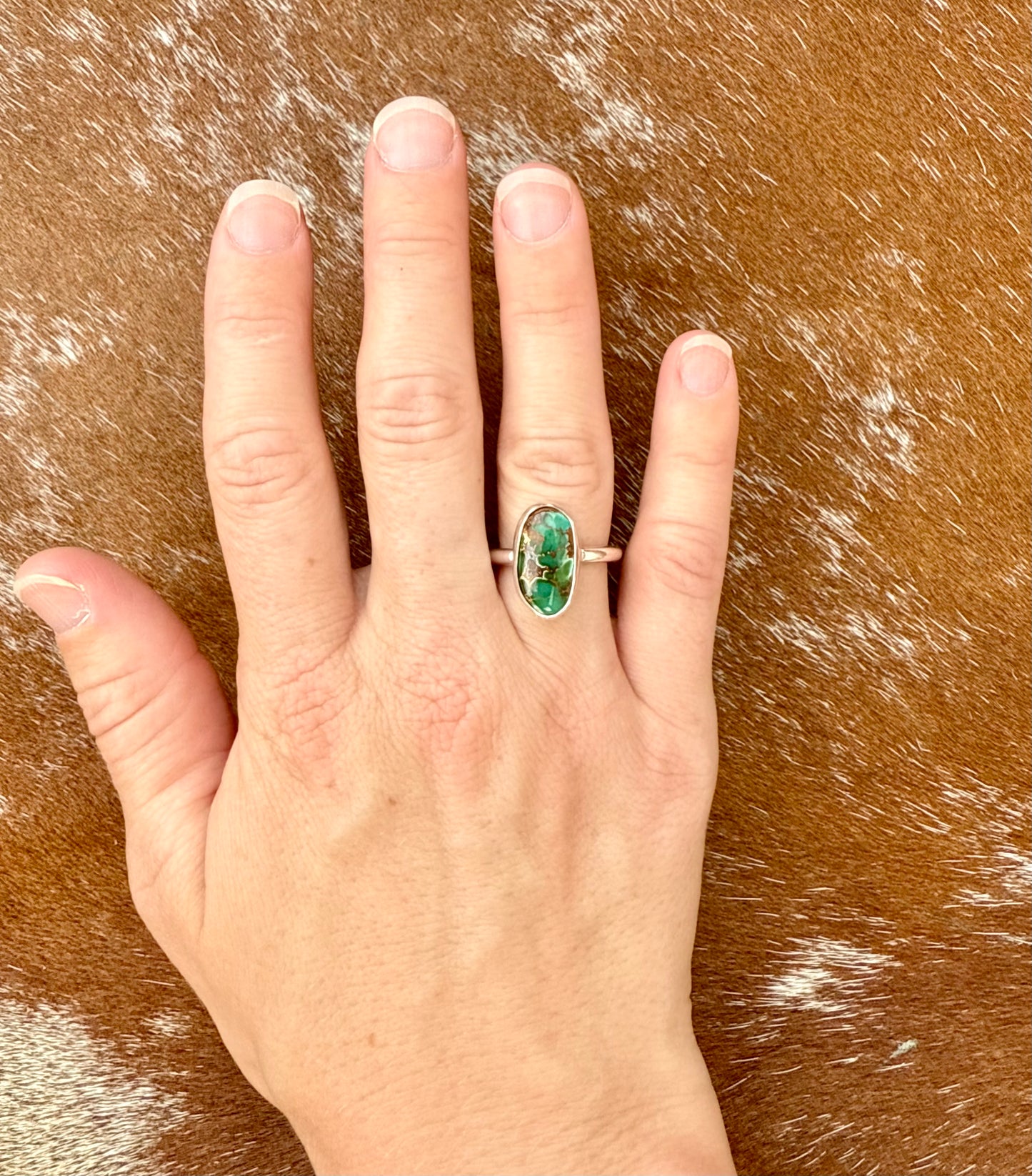 Sonoran Gold Turquoise ring