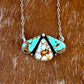 Number 8 Turquoise & Wild Horse Necklace