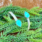 Kingman Turquoise wrap cuff bracelet