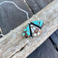 Number 8 Turquoise & Wild Horse Necklace