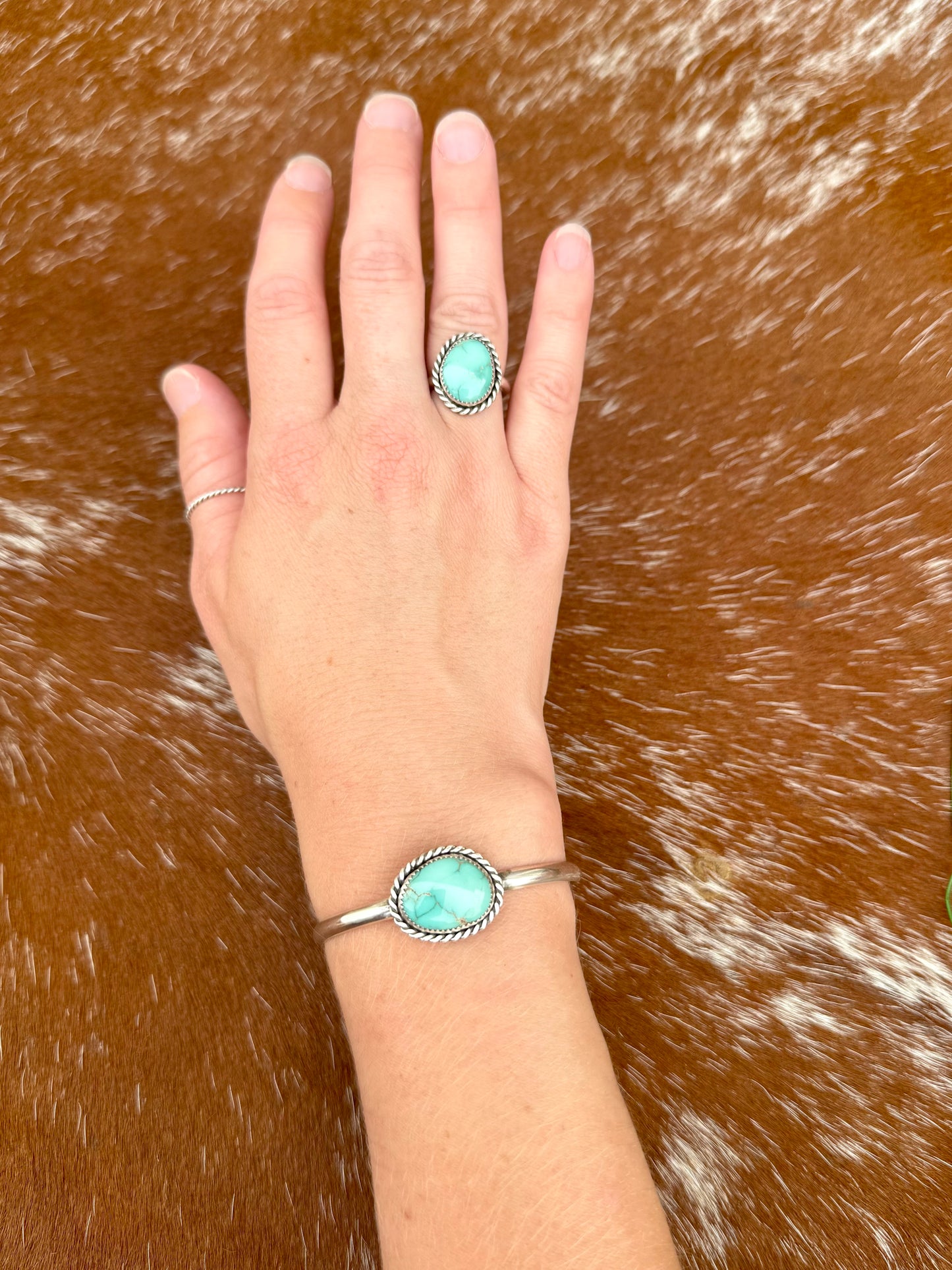 Carico Lake Turquoise Ring
