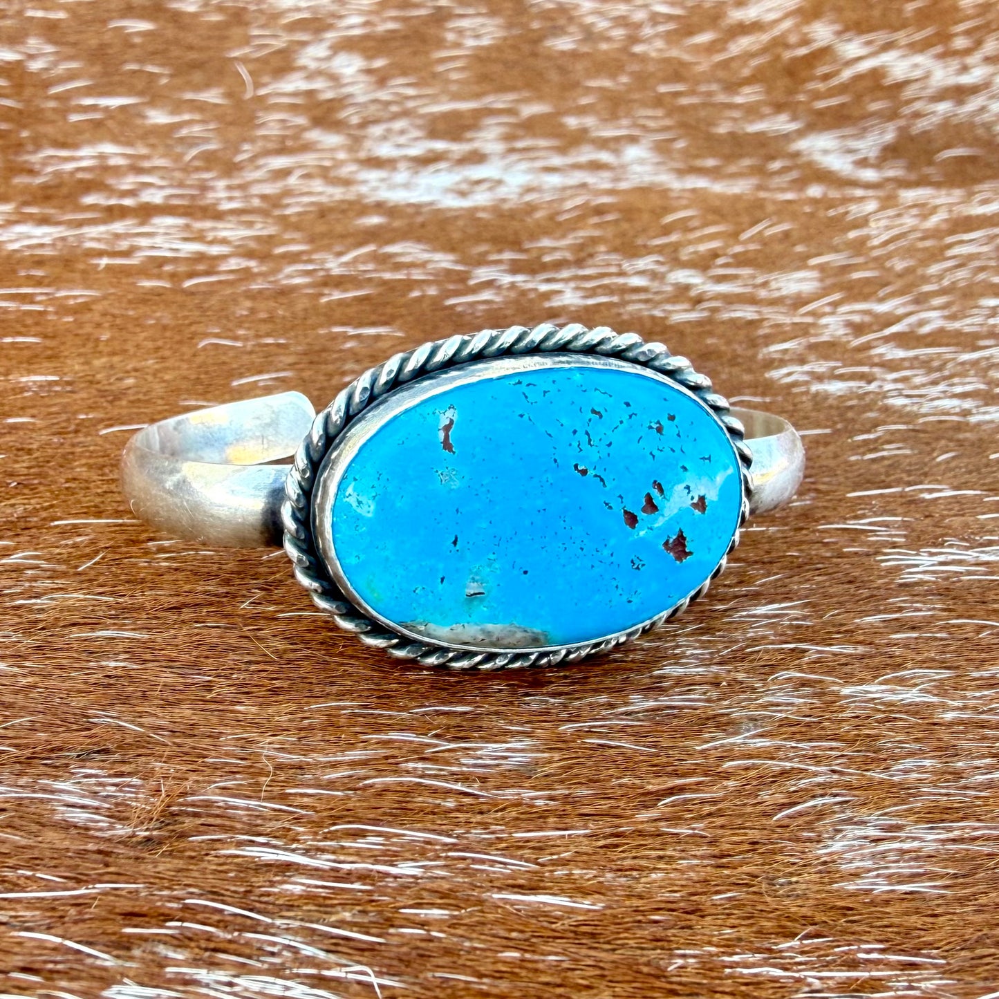 Kingman Turquoise cuff bracelet