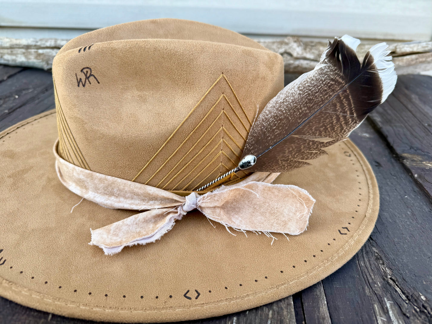 White Buffalo Hat Pin