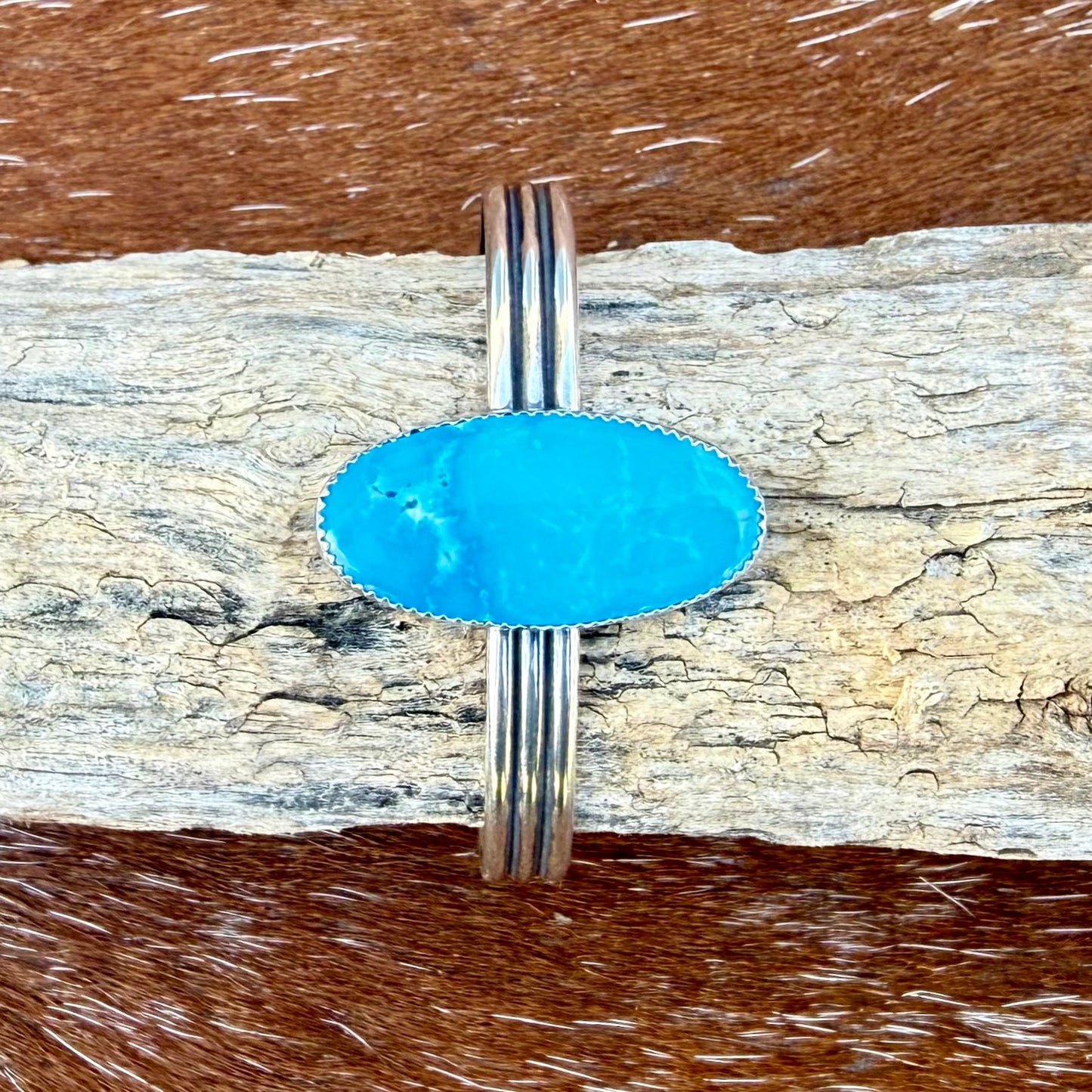 Kingman Turquoise cuff bracelet
