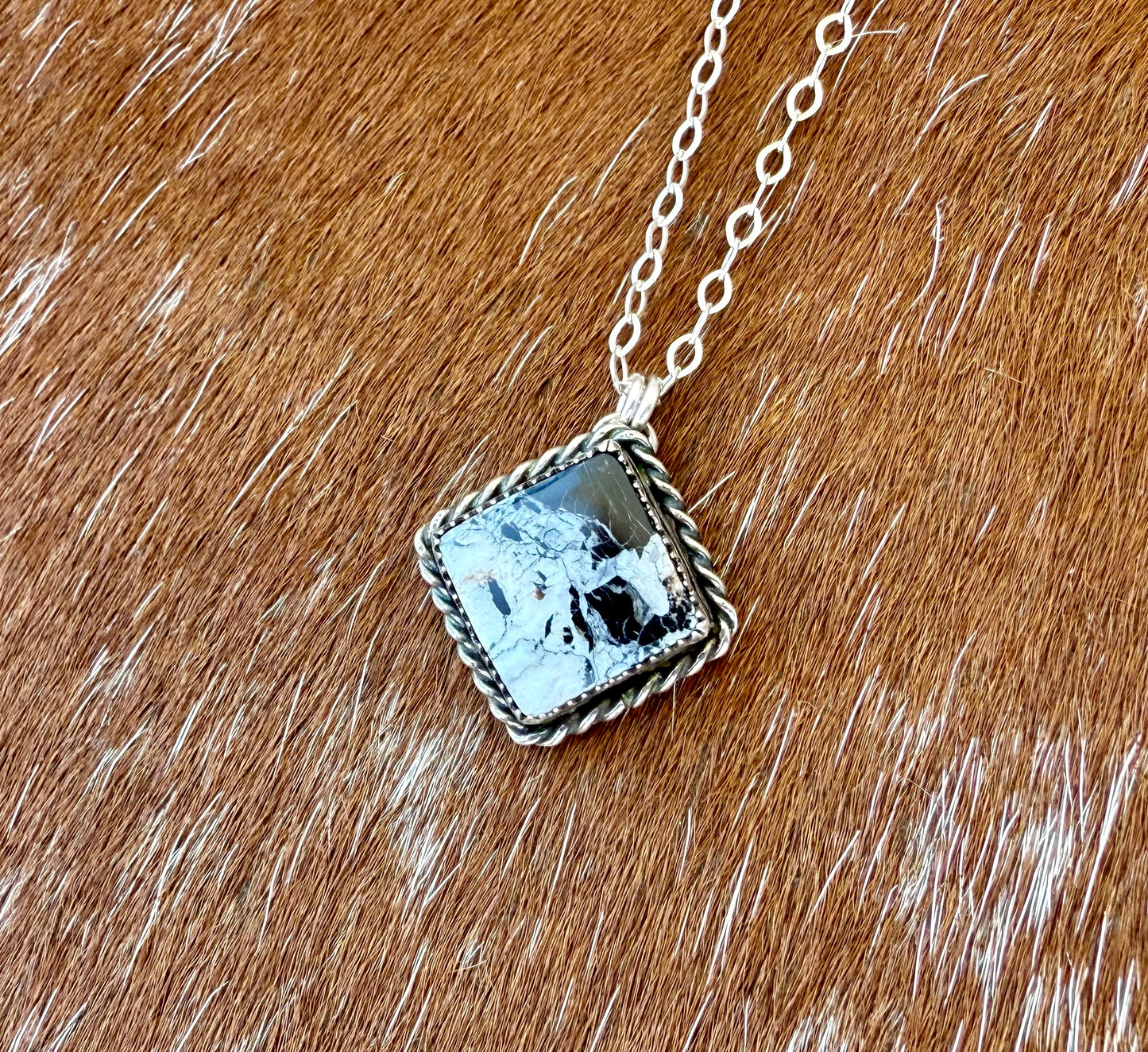 White Buffalo Necklace