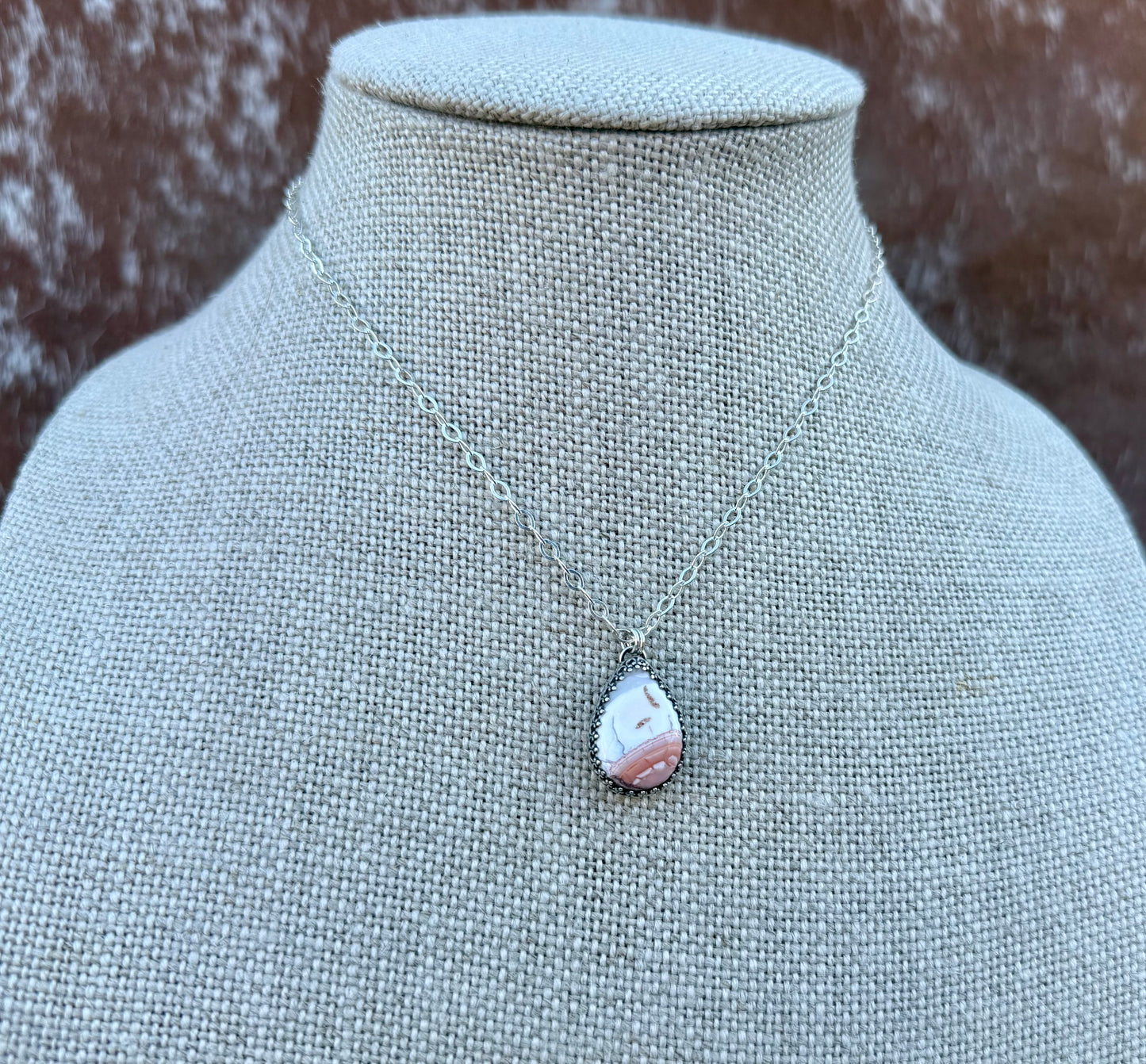 Mexican Fire Opal Necklace