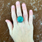Bold Kingman Turquoise Ring
