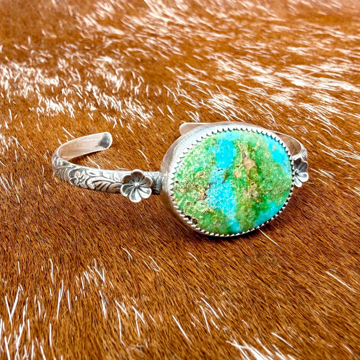 Sonoran Turquoise cuff bracelet