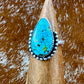 Horseshoe Kingman Turquoise Ring