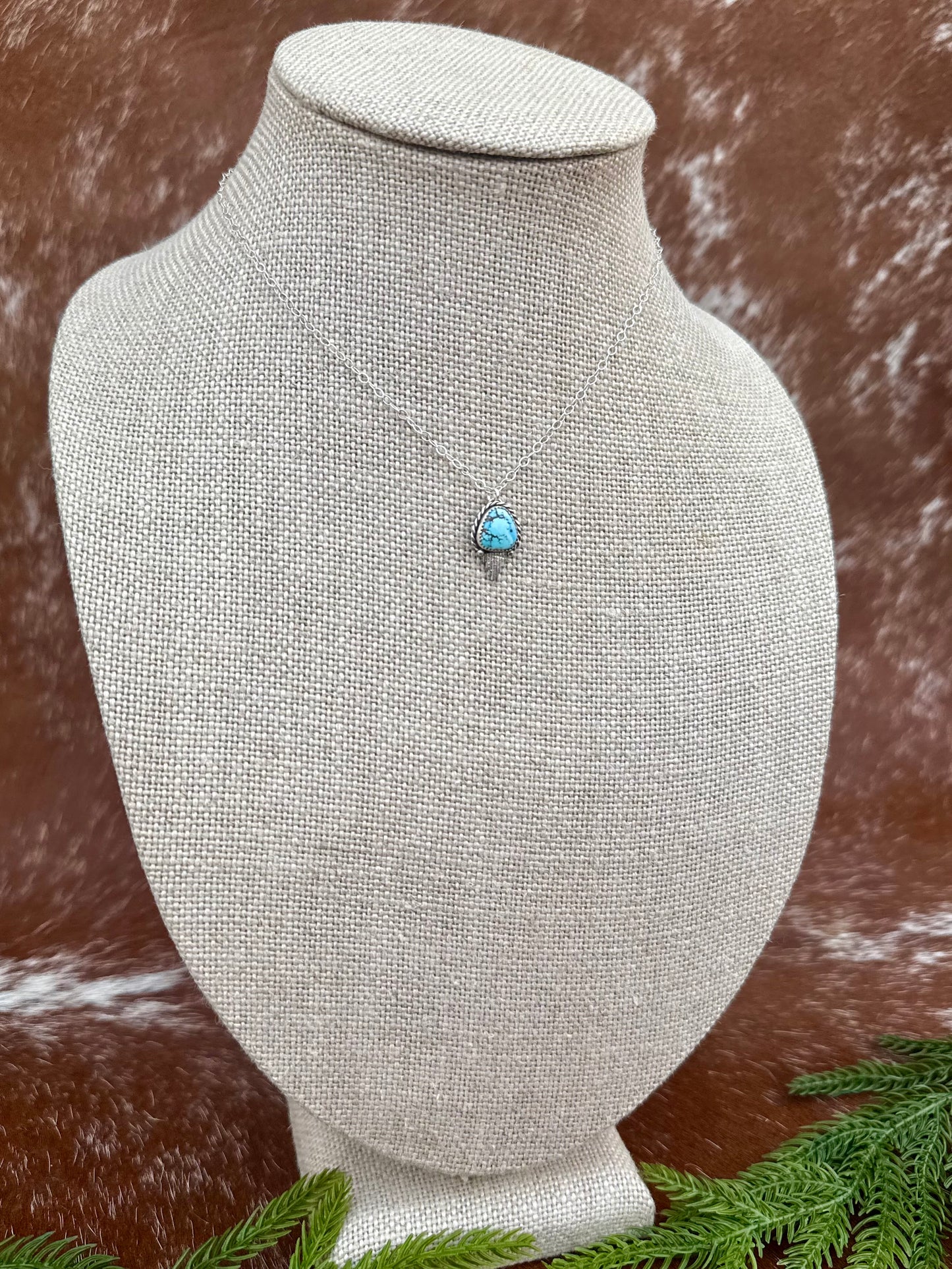 Golden Hills turquoise with Silver Flare