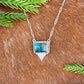 Sierra Nevada turquoise with Silver Flare