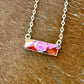 Starburst Kingman Composite Bar Necklace