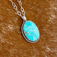 White Water turquoise necklace