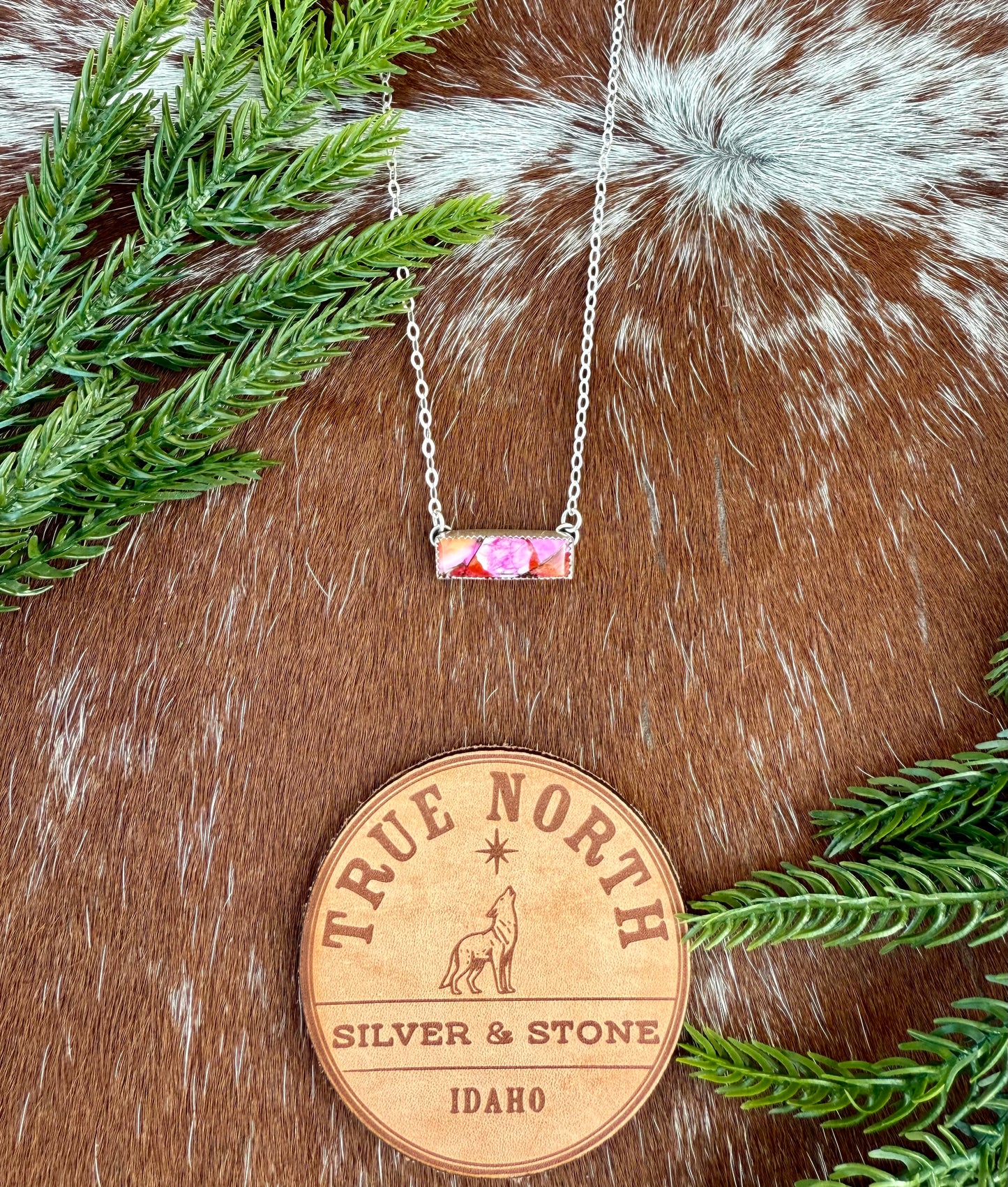 Starburst Kingman Composite Bar Necklace