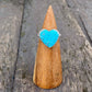Kingman Turquoise Heart Ring