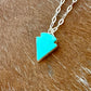 Campitos Turquoise Arrowhead Necklace