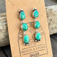 Sonoran Gold Turquoise Dangle Stud Earrings