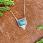 Sierra Nevada turquoise with Silver Flare