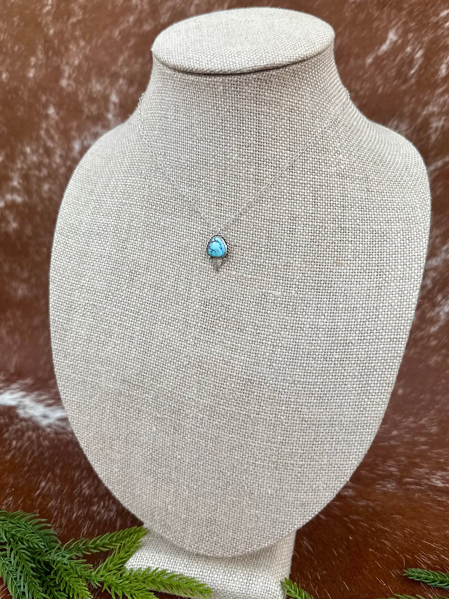 Golden Hills turquoise with Silver Flare