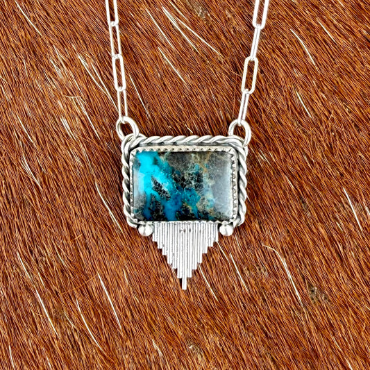 Sierra Nevada turquoise with Silver Flare