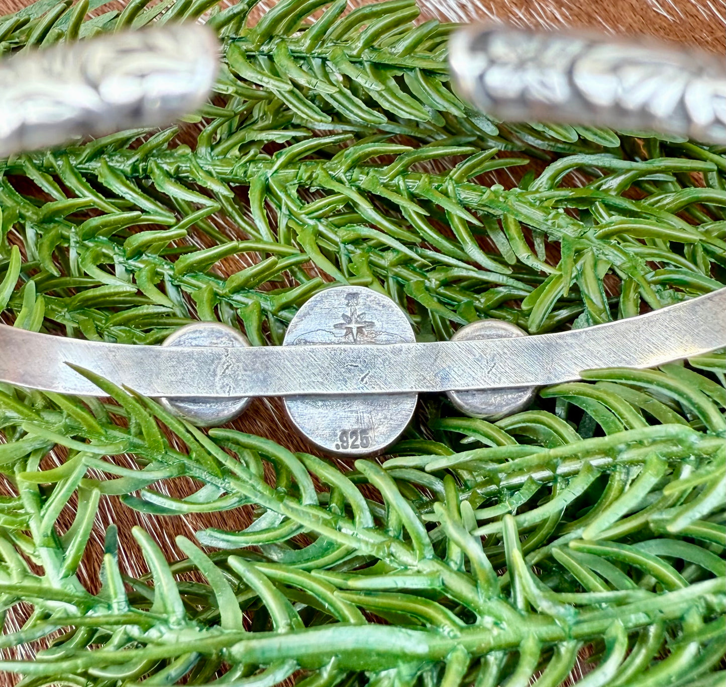 Sonoran Gold Turquoise and Kingman Turquoise cuff bracelet