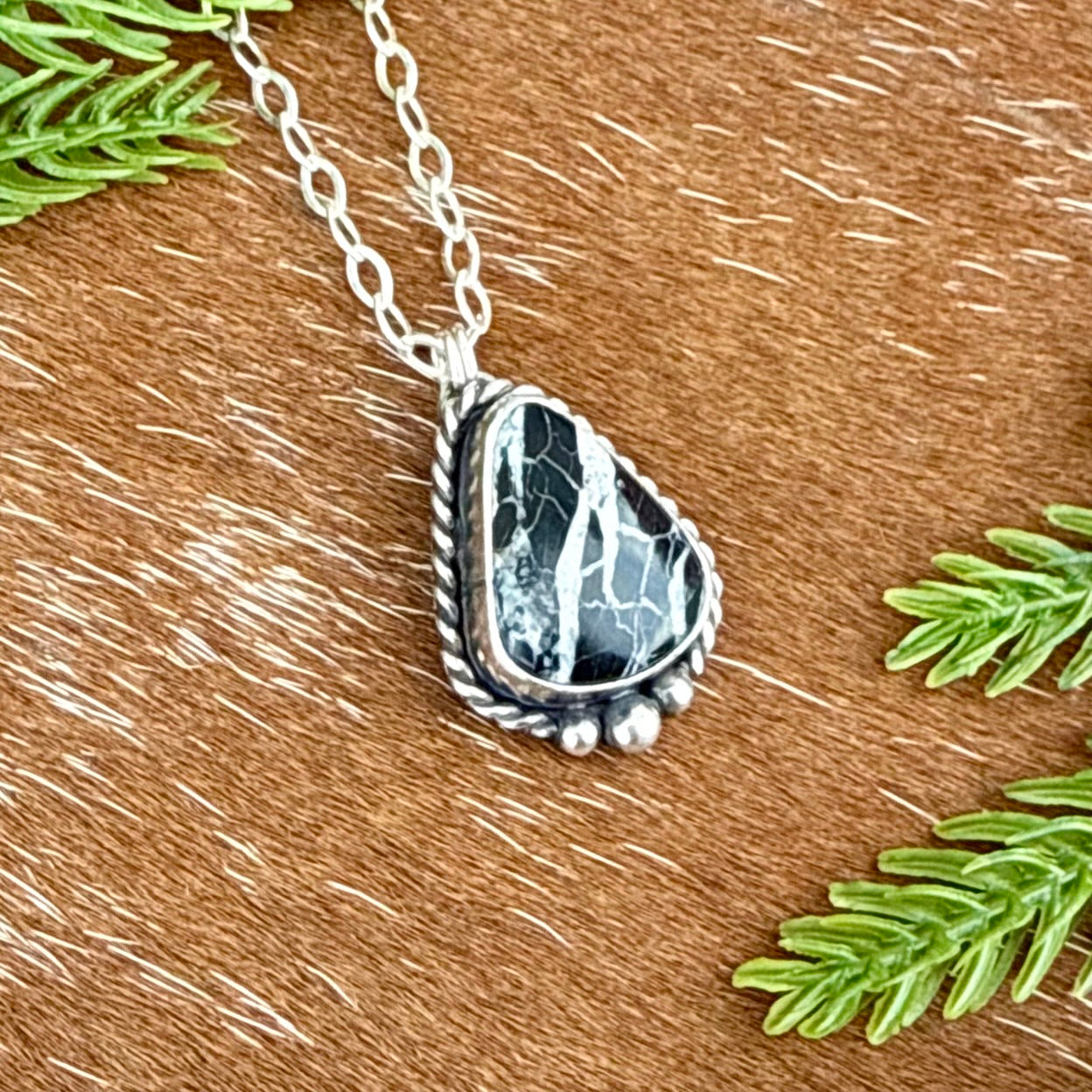 White Buffalo necklace