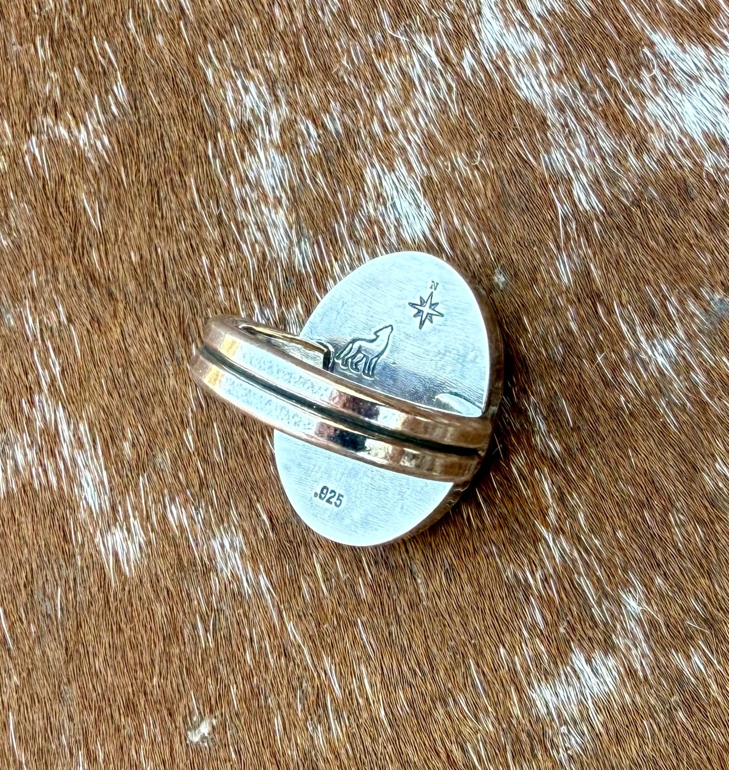 Owyhee Picture Jasper ring