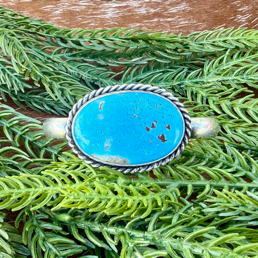 Kingman Turquoise cuff bracelet