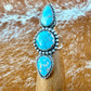 Blue Ridge Turquoise Triple Stone Ring