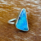Fine Australian Boulder Opal Ring