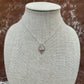 Mexican Fire Opal with Silver Flare