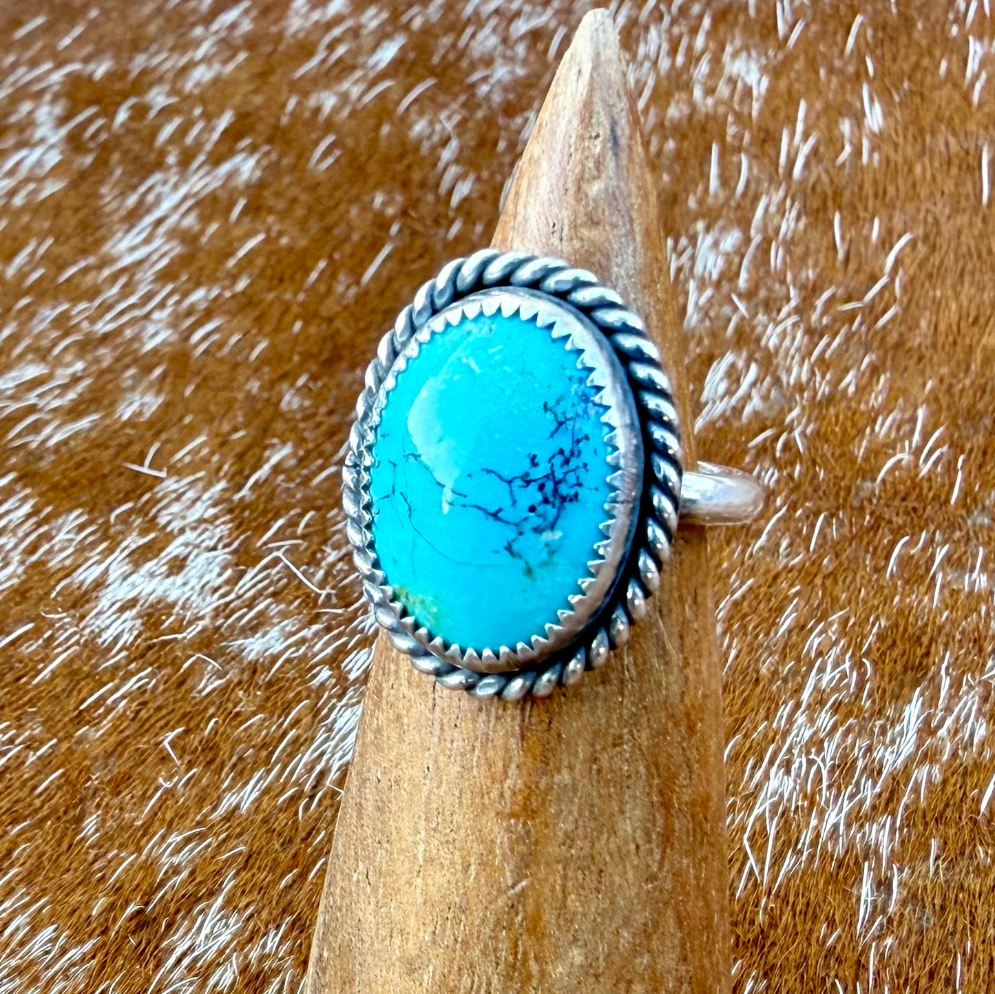 Kingman Turquoise Ring