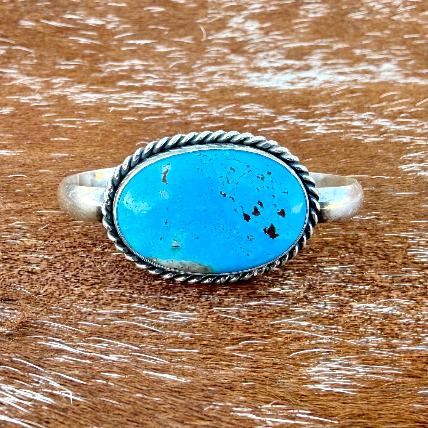 Kingman Turquoise cuff bracelet