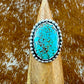 Number 8 Turquoise Ring