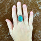 Number 8 Turquoise Ring