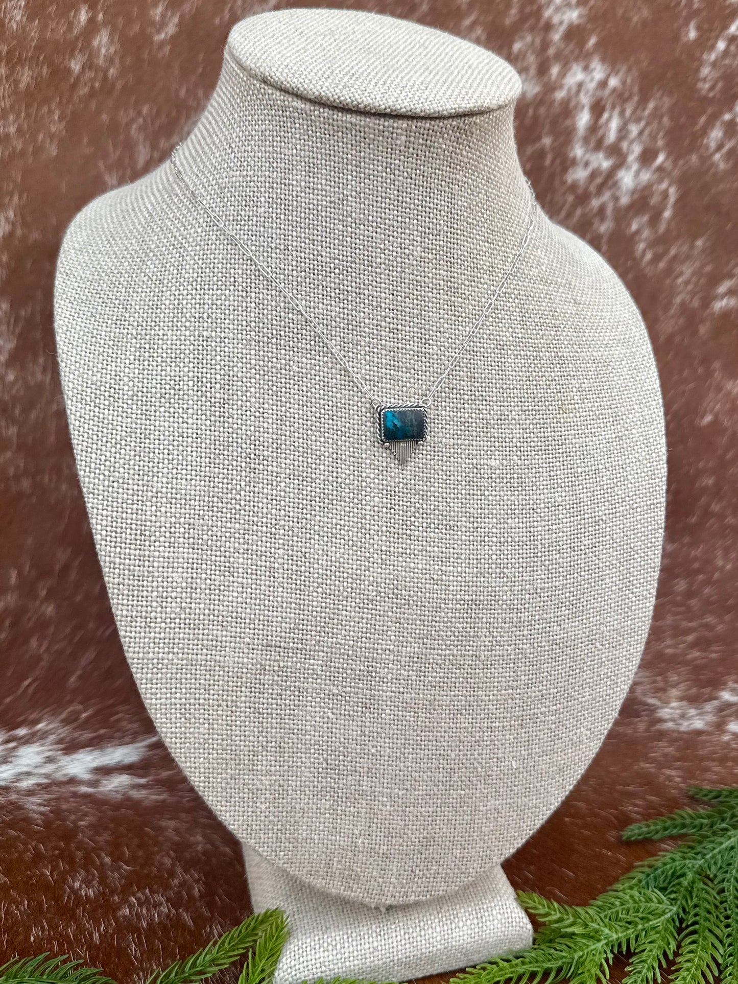 Sierra Nevada turquoise with Silver Flare