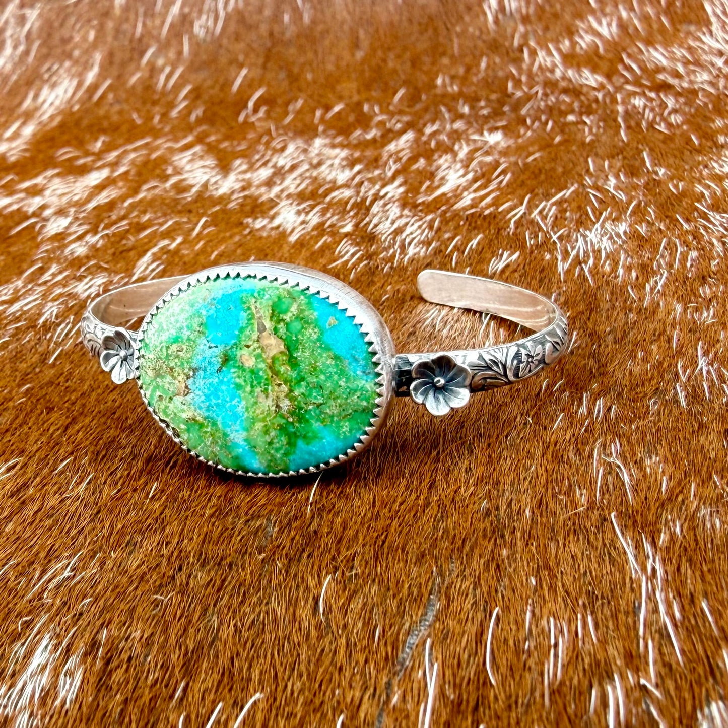 Sonoran Turquoise cuff bracelet