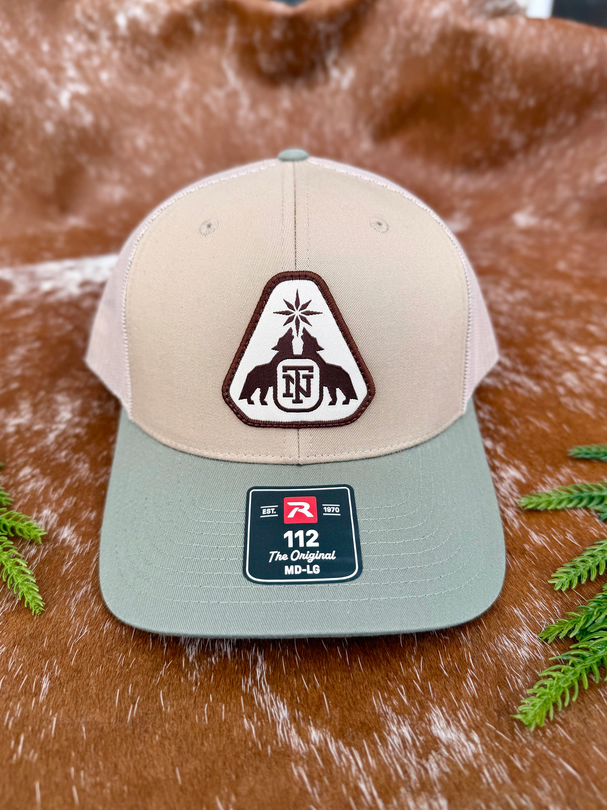 True North Silver & Stone logo hat